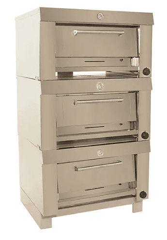 Horno 3 cámaras 65x65 Glp Maigas