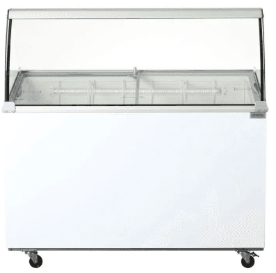 Vitrina barquillera 7 sabores Ventus