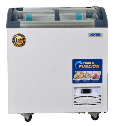 Conservadora vidrio curvo CTV-220Q Ventus