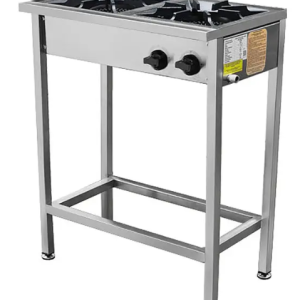 ANAFE A GAS 2 PLATOS COUSIÑO CON PARRILLAS FIERRO FUNDIDO 34X34 CM