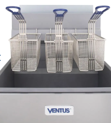 FREIDORA A GAS ALTA PRODUCCIÓN 37 LTS VENTUS - Imagen 2