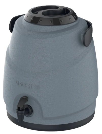 MAXI TERMO 9 LT SOPRANO GRIS